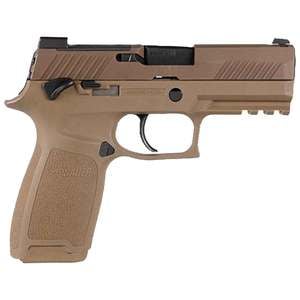 Sig Sauer P320 M18 9mm Luger 3.9in Coyote PVD Pistol - 17+1 Rounds