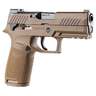 Sig Sauer P320 M18 9mm Luger 3.9in Coyote PVD Pistol - 17+1 Rounds - Tan