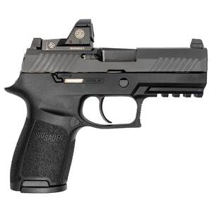Sig Sauer P320 RX Compact w/ Romeo1 9mm Luger 3.9in Nitron Pistol - 10+1 Rounds