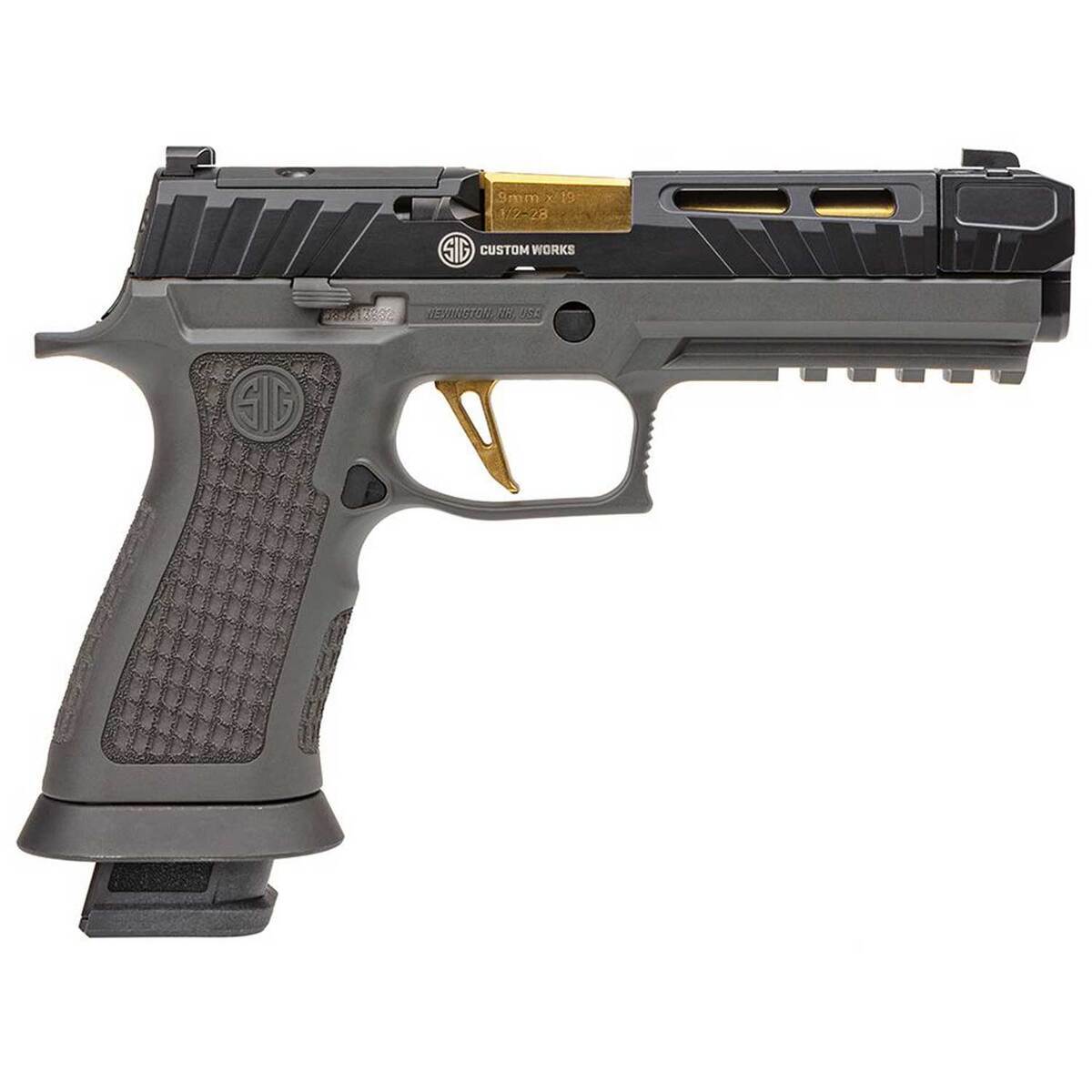 Sig Sauer P320 Spectre Comp 9mm Luger 4.6in Gray Pistol - 21+1 Rounds - Gray Sig Sauer P320 Spectre Comp 9mm Luger 4.6in Gray Pistol - 21+1 Rounds - Gray