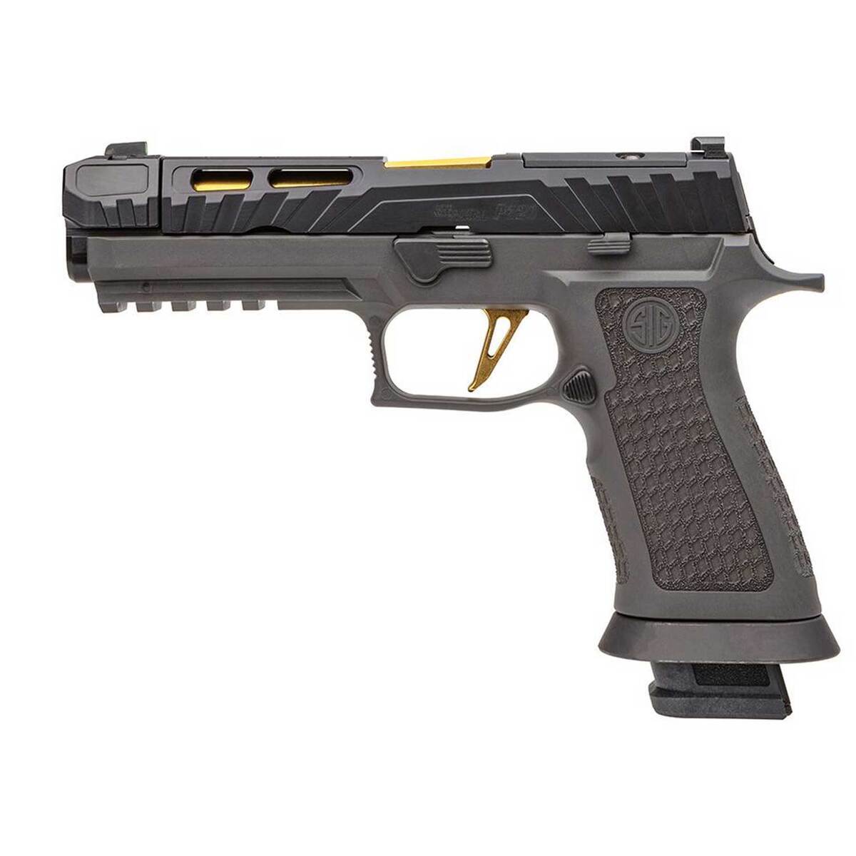 Sig Sauer P320 Spectre Comp 9mm Luger 4.6in Gray Pistol - 21+1 Rounds - Gray Sig Sauer P320 Spectre Comp 9mm Luger 4.6in Gray Pistol - 21+1 Rounds - Gray