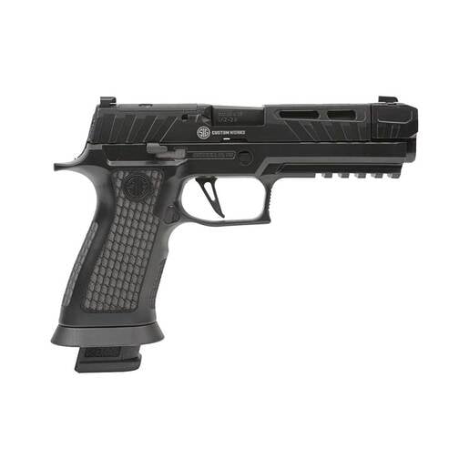 Sig Sauer P320 Spectre Comp Blackout 9mm Luger 46in Blackout Cerakote Pistol  211 Rounds  Black