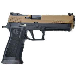 Sig Sauer P320 X-Series 9mm Luger 5in Coyote Brown/Black Pistol - 21 Rounds