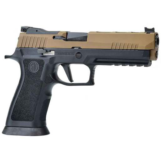 Sig Sauer P320 X-Series 9mm Luger 5in Coyote Brown/Black Pistol - 21 Rounds - Brown image