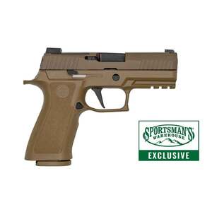 Sig Sauer P320 XCARRY 9mm Luger 3.9in Coyote Tan Pistol - 10+1 Rounds