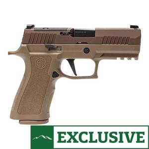 Sig Sauer P320 XCARRY 9mm Luger Flat Dark Earth Pistol  211 Rounds