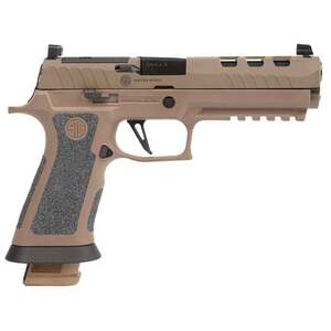 Sig Sauer P320-XFIVE DH3 9mm Luger 5in Coyote Tan Cerakote Pistol - 21+1 Rounds
