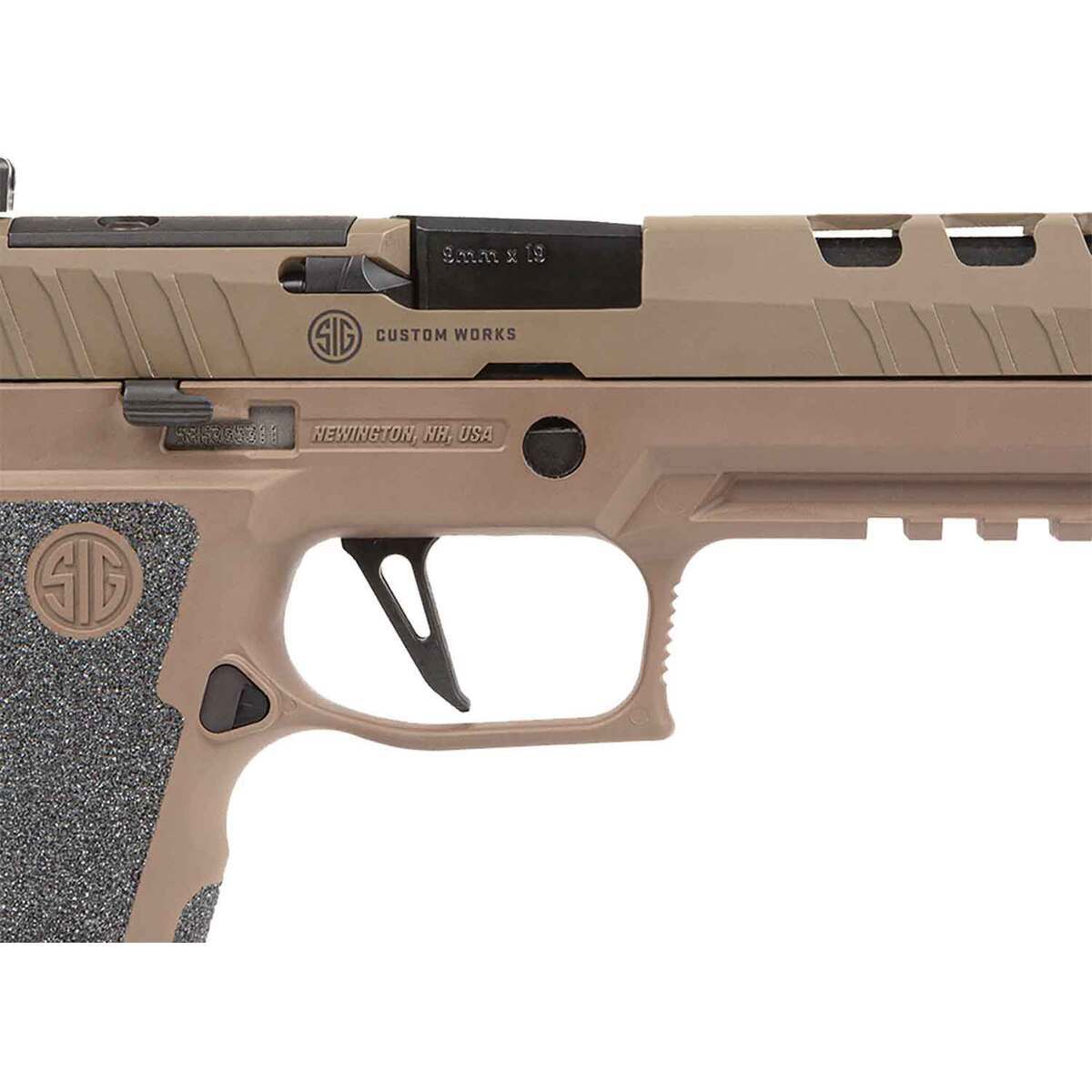 Dh3 Sig Sauer P320-XFIVE DH3 9mm Luger 5in Stainless Steel Coyote Tan ...