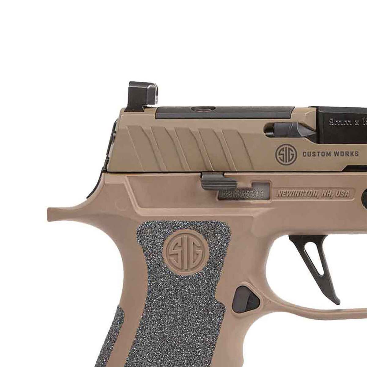Sig Sauer P320-XFIVE DH3 9mm Luger 5in Stainless Steel Coyote Tan ...