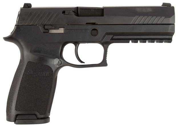 SIG SAUER P320 Full Sized 9mm Luger 4.7in Black Pistol - 17+1 Rounds
