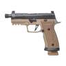 Sig Sauer P320AXG-COMBAT 9mm Luger 4.6in Nitron Pistol - 21+1 Rounds - Black