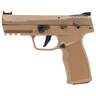 Sig Sauer P322 Coyote 22 Long Rifle 4in Stainless Pistol - 20+1 Rounds - Tan