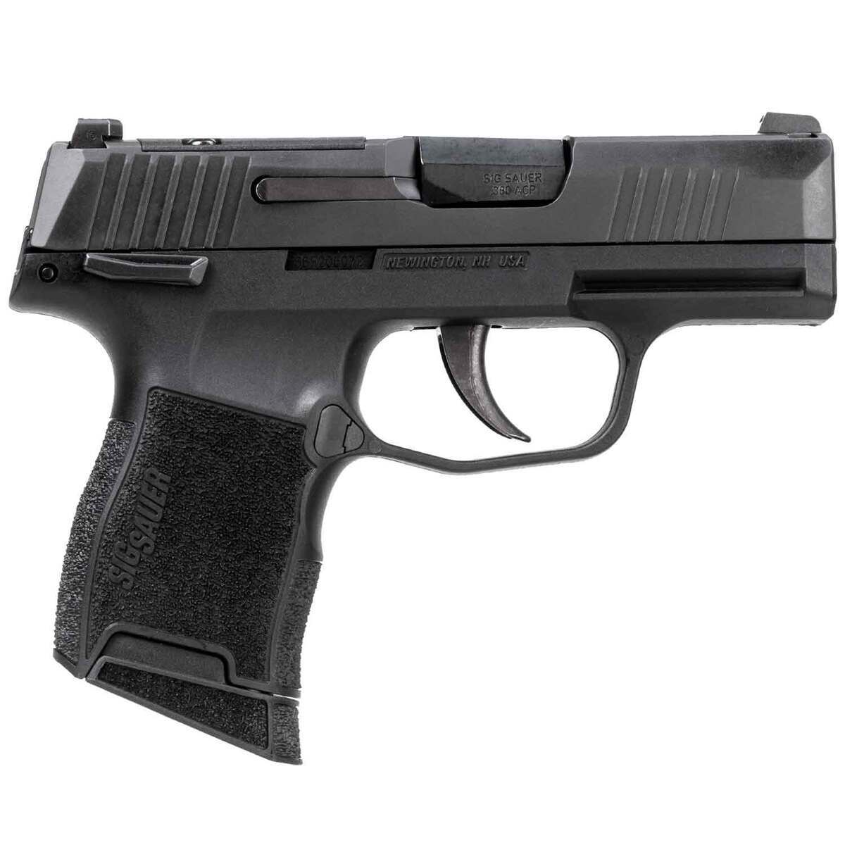 Sig Sauer P365 380 Auto (ACP) 3.1in Black Pistol With Manual Safety