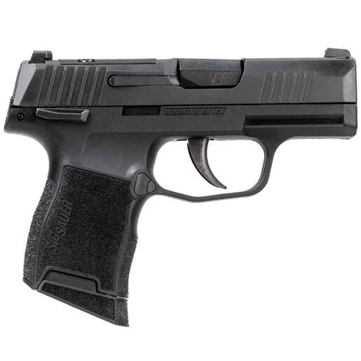 Sig Sauer P365 380 Auto (ACP) 3.1in Black Pistol With Manual Safety - 10+1 Rounds - Black Compact image
