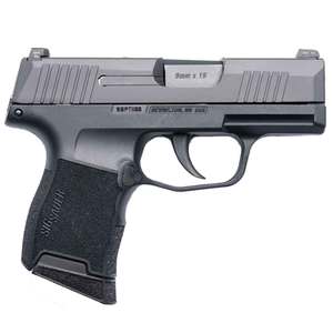 Sig Sauer P365 9mm Luger 3.1in Nitron Micro Compact Semi Automatic Pistol - 10+1 Rounds