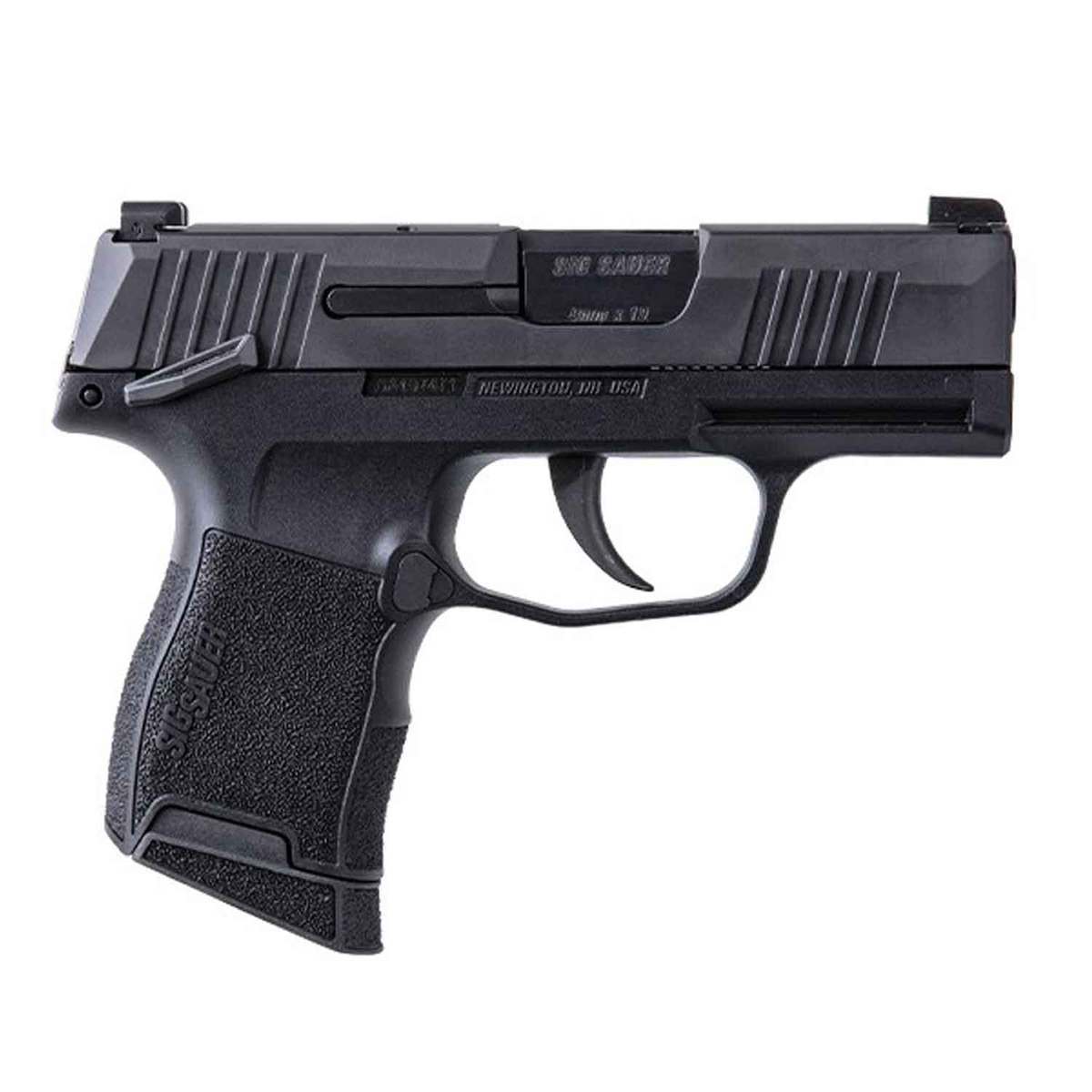 Sig Sauer P365 Nitron Micro Compact 9mm Luger 3.1in Black Nitron Pistol - 10+1 Rounds Sig Sauer P365 Nitron Micro Compact 9mm Luger 3.1in Black Nitron Pistol - 10+1 Rounds
