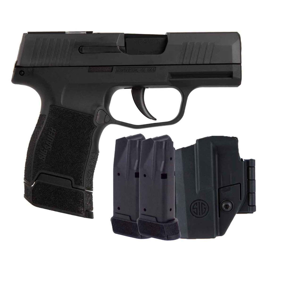 Sig Sauer P365 SAS TAC PAC 9mm Luger 3.1in Black Pistol - 12+1 Rounds - Black Sig Sauer P365 SAS TAC PAC 9mm Luger 3.1in Black Pistol - 12+1 Rounds - Black