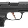 Sig Sauer P365 XL Comp Rose 9mm Luger 3.1in Black Nitron Pistol - 12+1 Rounds - Black