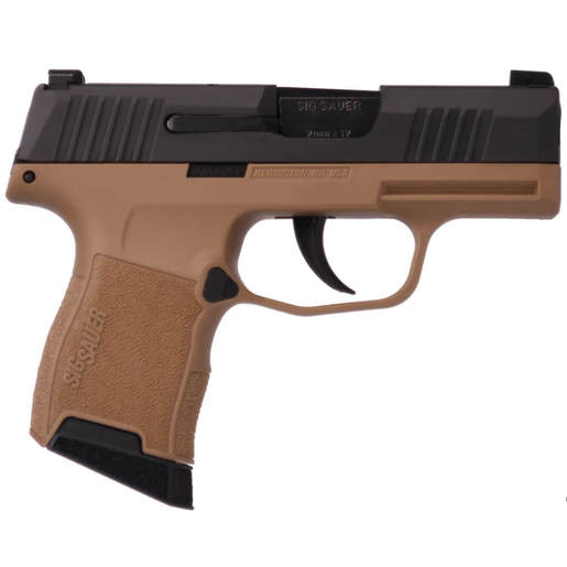 Sig Sauer P365 Xrap Pack 9mm Luger 3.1in FDE/Black Pistol - 12+1 Rounds - Tan Subcompact image