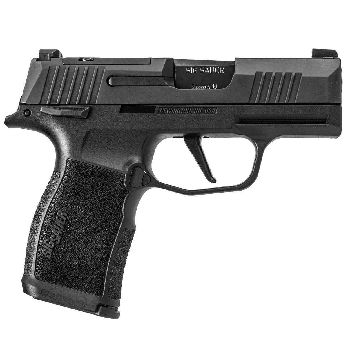 Sig Sauer P365X Manual Safety 9mm Luger 3.1in Black Pistol - 10+1 Rounds - Black Sig Sauer P365X Manual Safety 9mm Luger 3.1in Black Pistol - 10+1 Rounds - Black