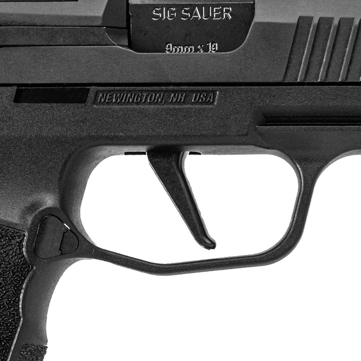 Sig Sauer P365X Manual Safety 9mm Luger 3.1in Black Pistol - 10+1 Rounds - Black Sig Sauer P365X Manual Safety 9mm Luger 3.1in Black Pistol - 10+1 Rounds - Black