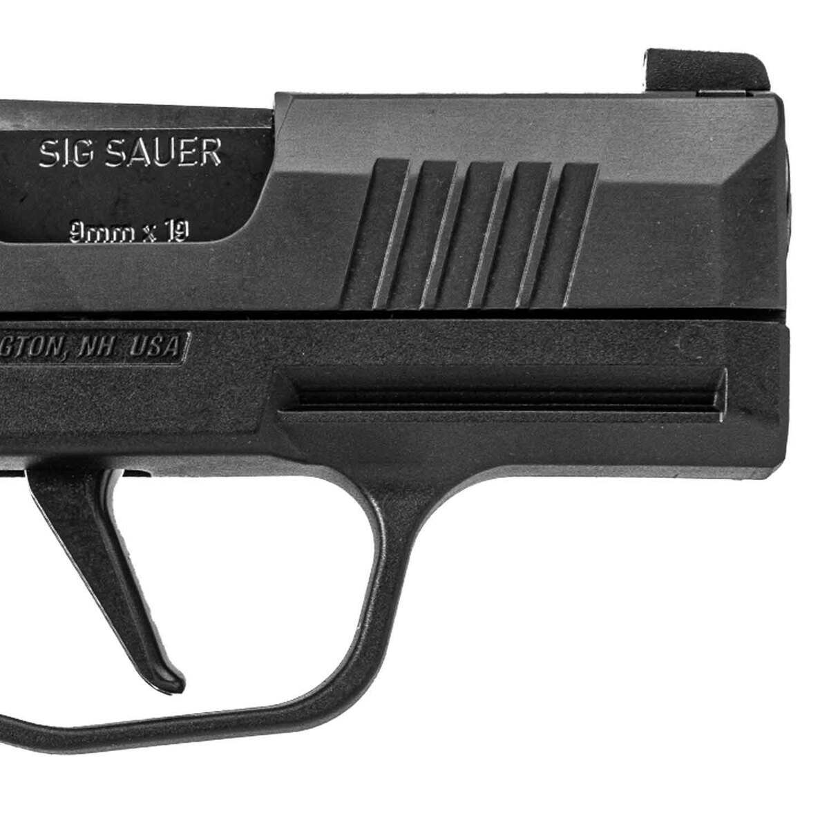 Sig Sauer P365X Manual Safety 9mm Luger 3.1in Black Pistol - 10+1 Rounds - Black Sig Sauer P365X Manual Safety 9mm Luger 3.1in Black Pistol - 10+1 Rounds - Black