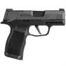 Sig Sauer P365X MS 9mm Luger 3.1in Black Pistol - 12+1 Rounds - Black
