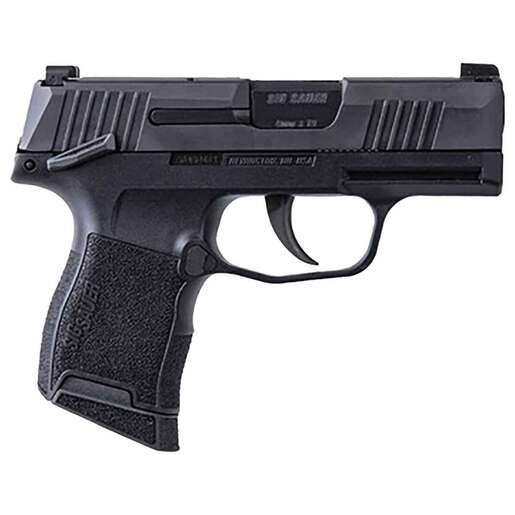 Sig Sauer P365 Manual Safety 9mm Luger 3.1in Black Nitron Pistol - 10+1 Rounds - Black image