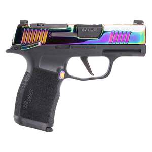 Sig Sauer P365X Rainbow 9mm Luger 3.1in Rainbow Titanium Pistol - 12+1 Rounds