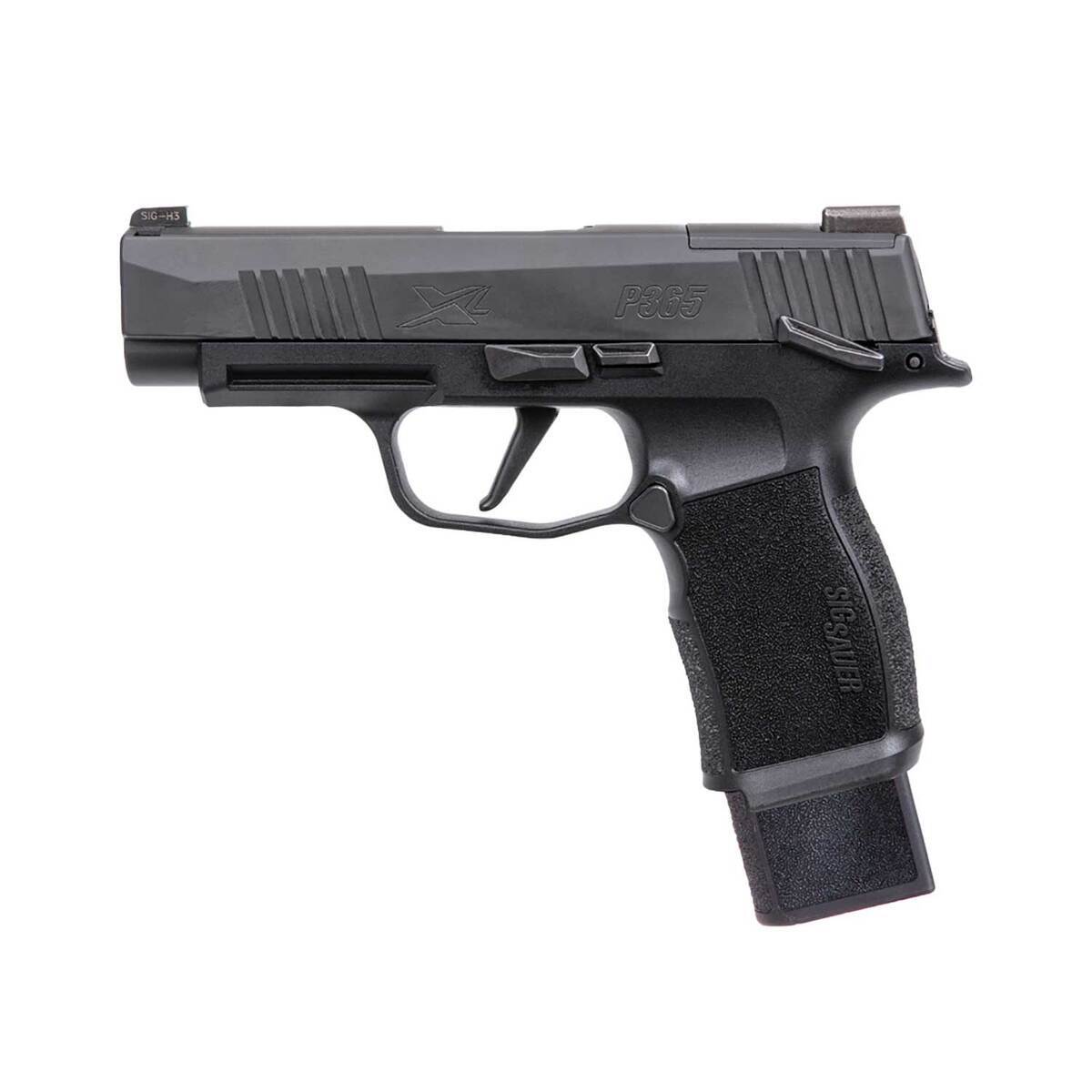 Sig Sauer P365XL Manual Safety 9mm Luger 3.7in Black Pistol - 15+1 Rounds - Black Sig Sauer P365XL Manual Safety 9mm Luger 3.7in Black Pistol - 15+1 Rounds - Black