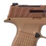 Sig Sauer P365XL Spectre Comp 9mm Luger 3.1in Coyote Brown Cerakote Pistol - 17+1 Rounds - Brown
