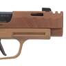 Sig Sauer P365XL Spectre Comp 9mm Luger 3.1in Coyote Brown Cerakote Pistol - 17+1 Rounds - Brown
