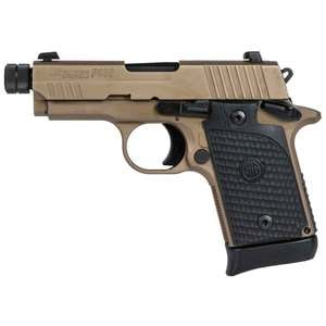Sig Sauer P938 Emperor Scorpion 9mm Luger 3.5in FDE PVD Pistol - 7+1 Rounds
