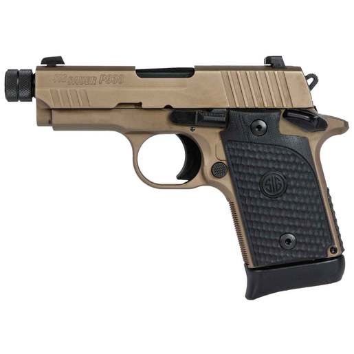 Sig Sauer P938 Emperor Scorpion 9mm Luger 3.5in FDE PVD Pistol - 7+1 Rounds - Brown Compact image