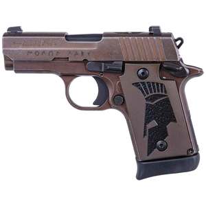 Sig Sauer P938 Spartan II Micro-Compact 9mm Luger 3in Distressed Coyote Pistol - 7+1 Rounds