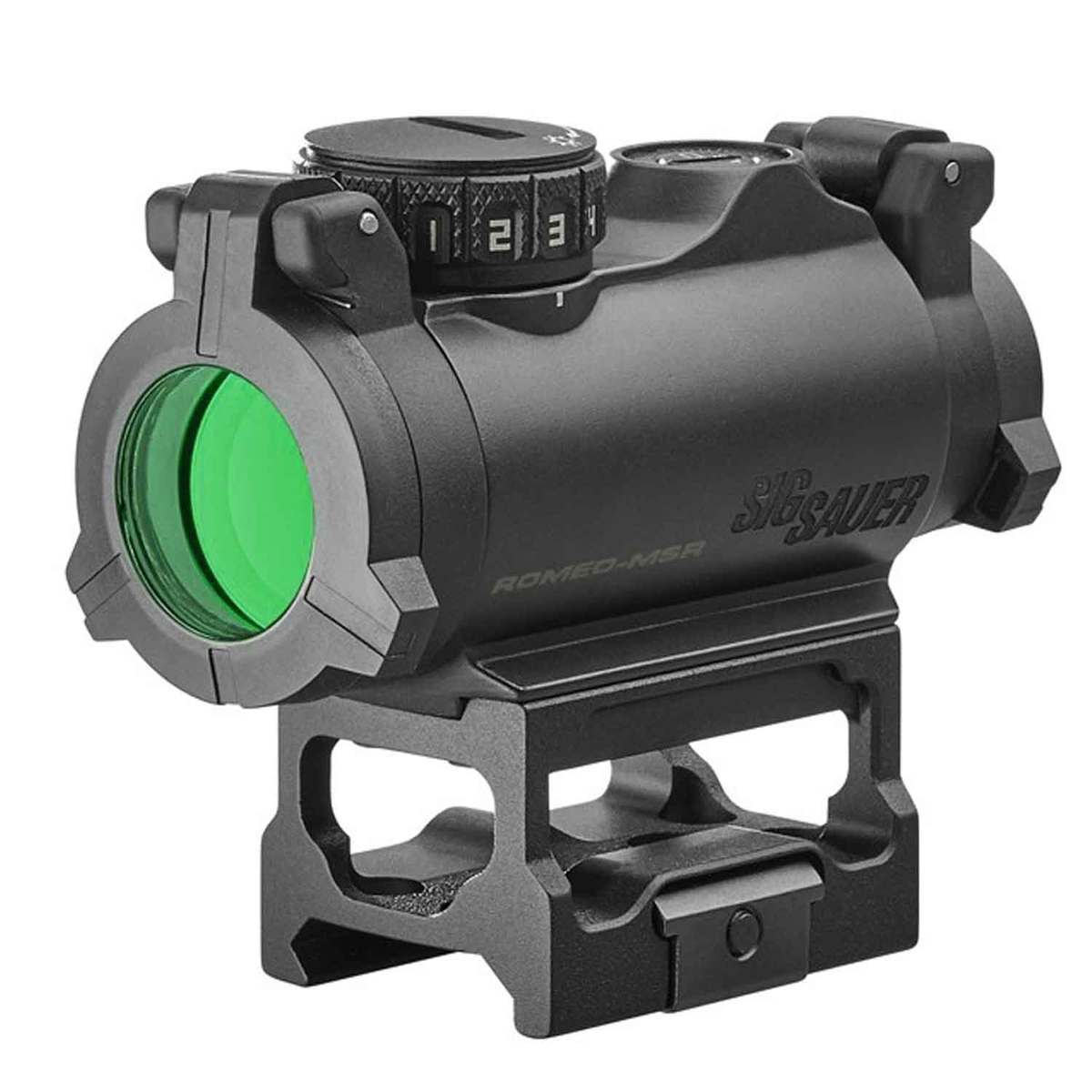 Sig Sauer ROMEO-MSR 1x Green Dot - 2 MOA Dot - Black Sig Sauer ROMEO-MSR 1x Green Dot - 2 MOA Dot - Black