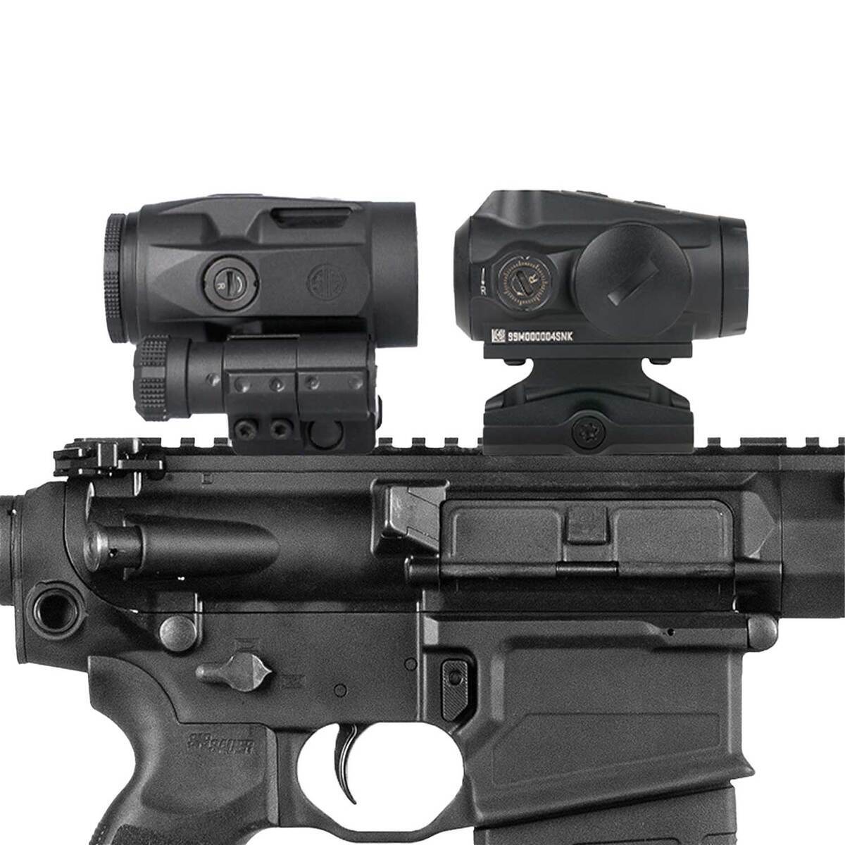 Sig Sauer Romeo5 Gen II 1x Green Dot and Juliet3 Micro 3x Magnifier Combo - Black Sig Sauer Romeo5 Gen II 1x Green Dot and Juliet3 Micro 3x Magnifier Combo - Black