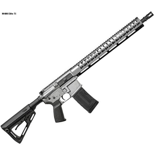 Sig Sauer M400 Elite 5.56mm NATO 16in Titanium Cerakote Semi Automatic Modern Sporting Rifle - 30+1 Rounds - Grey image