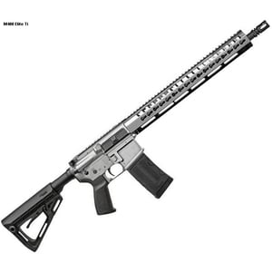 Sig Sauer M400 Elite 5.56mm NATO 16in Titanium Cerakote Semi Automatic Modern Sporting Rifle - 30+1 Rounds