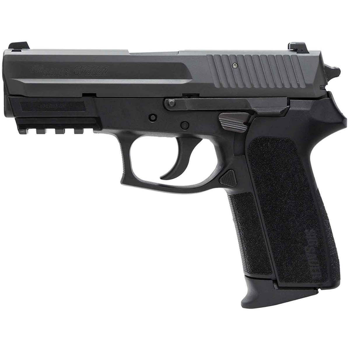 Sig Sauer SP2022 40 S&W 3.9in Black Nitron Pistol - 12+1 Rounds - Black Sig Sauer SP2022 40 S&W 3.9in Black Nitron Pistol - 12+1 Rounds - Black