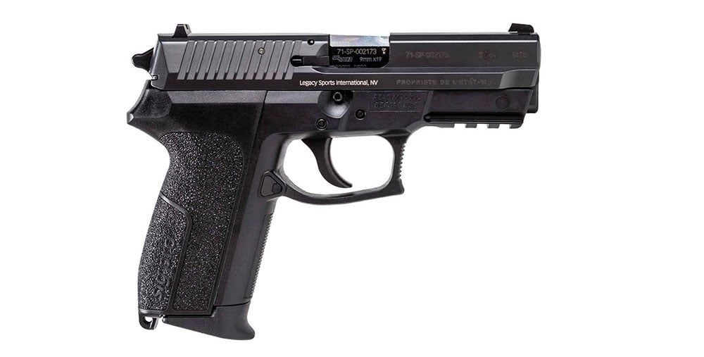 Sig Sauer SP2022 French Police 9mm SA / SD - Black - 15+1