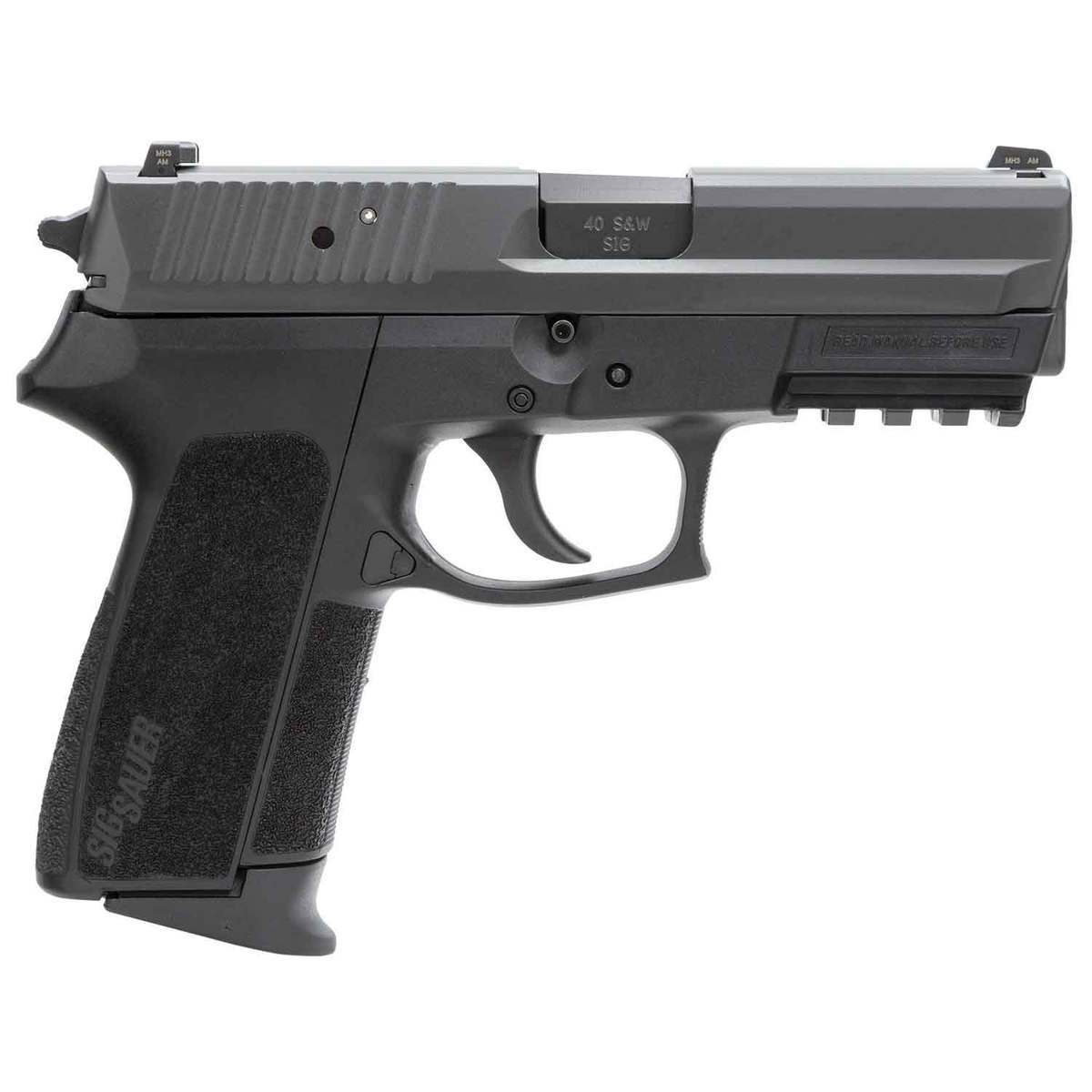 Sig Sauer SP2022 Full Size 40 S&W 3.9in Black Pistol - 10+1 Rounds Sig Sauer SP2022 Full Size 40 S&W 3.9in Black Pistol - 10+1 Rounds