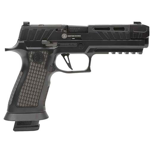 Sig Sauer Spectre Comp Blackout 9mm Luger 4.6in Cerakote Pistol - 10+1 Rounds - Black Fullsize image
