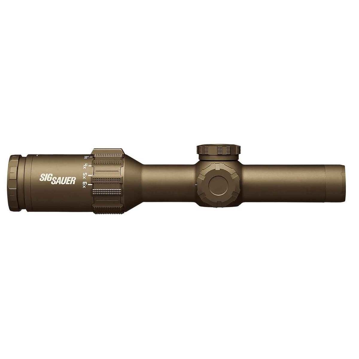 Sig Sauer TANGO6T 1-6x 24mm Rifle Scope - FL-6 Hellfire - Flat Dark Earth Sig Sauer TANGO6T 1-6x 24mm Rifle Scope - FL-6 Hellfire - Flat Dark Earth