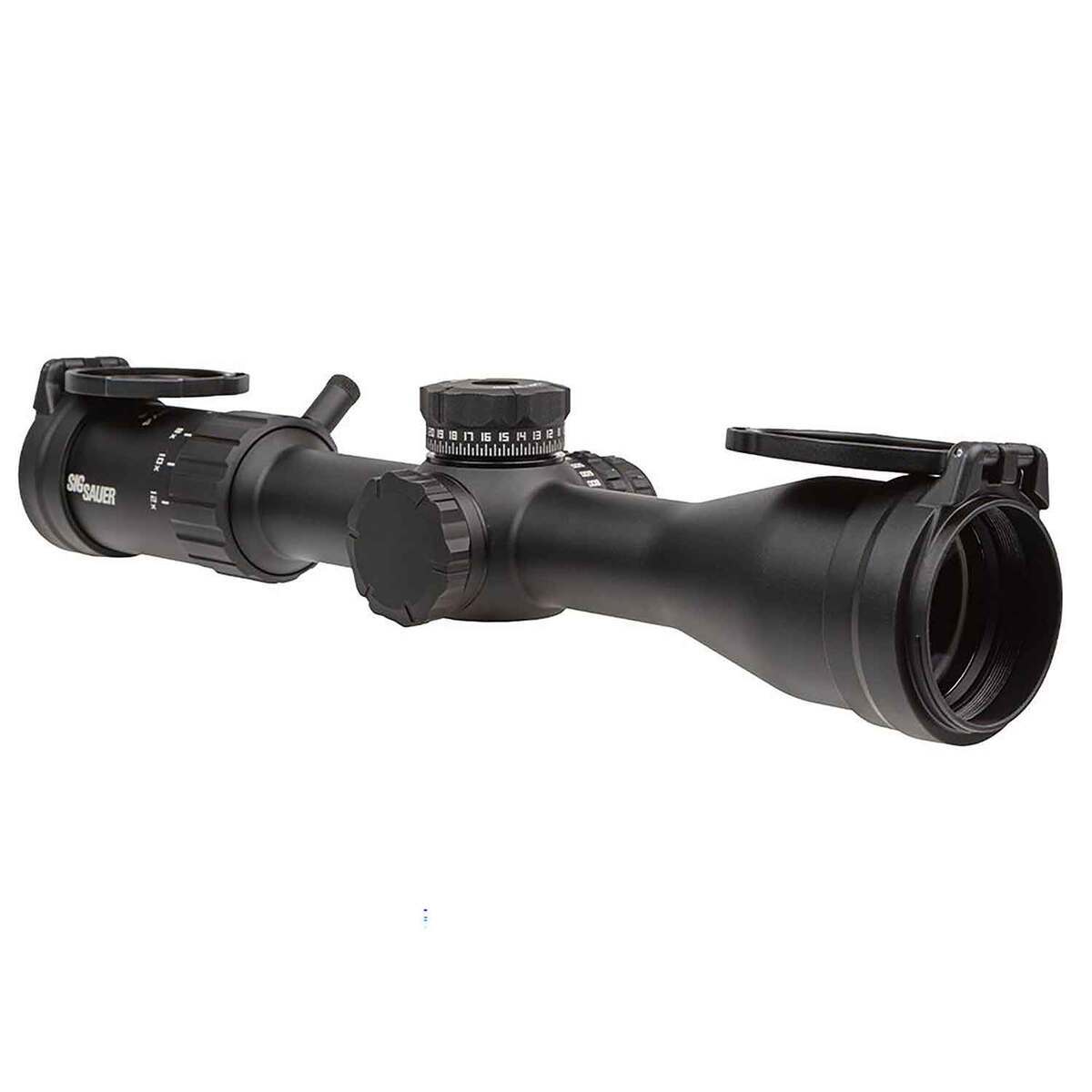 Sig Sauer WHISKEY4 3-12x 44mm Rifle Scope - BDC-1 - Black Sig Sauer WHISKEY4 3-12x 44mm Rifle Scope - BDC-1 - Black