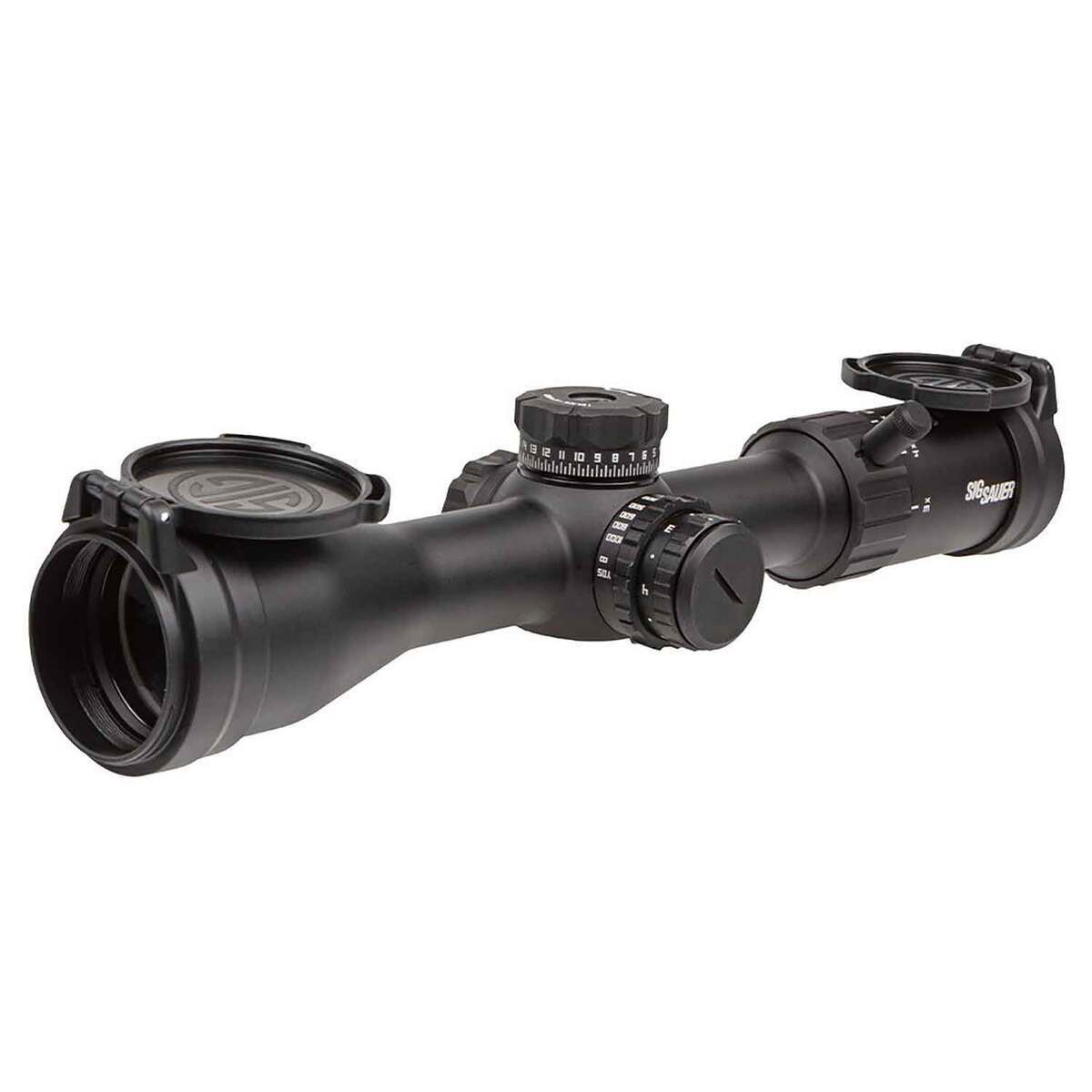 Sig Sauer WHISKEY4 3-12x 44mm Rifle Scope - BDC-1 - Black Sig Sauer WHISKEY4 3-12x 44mm Rifle Scope - BDC-1 - Black