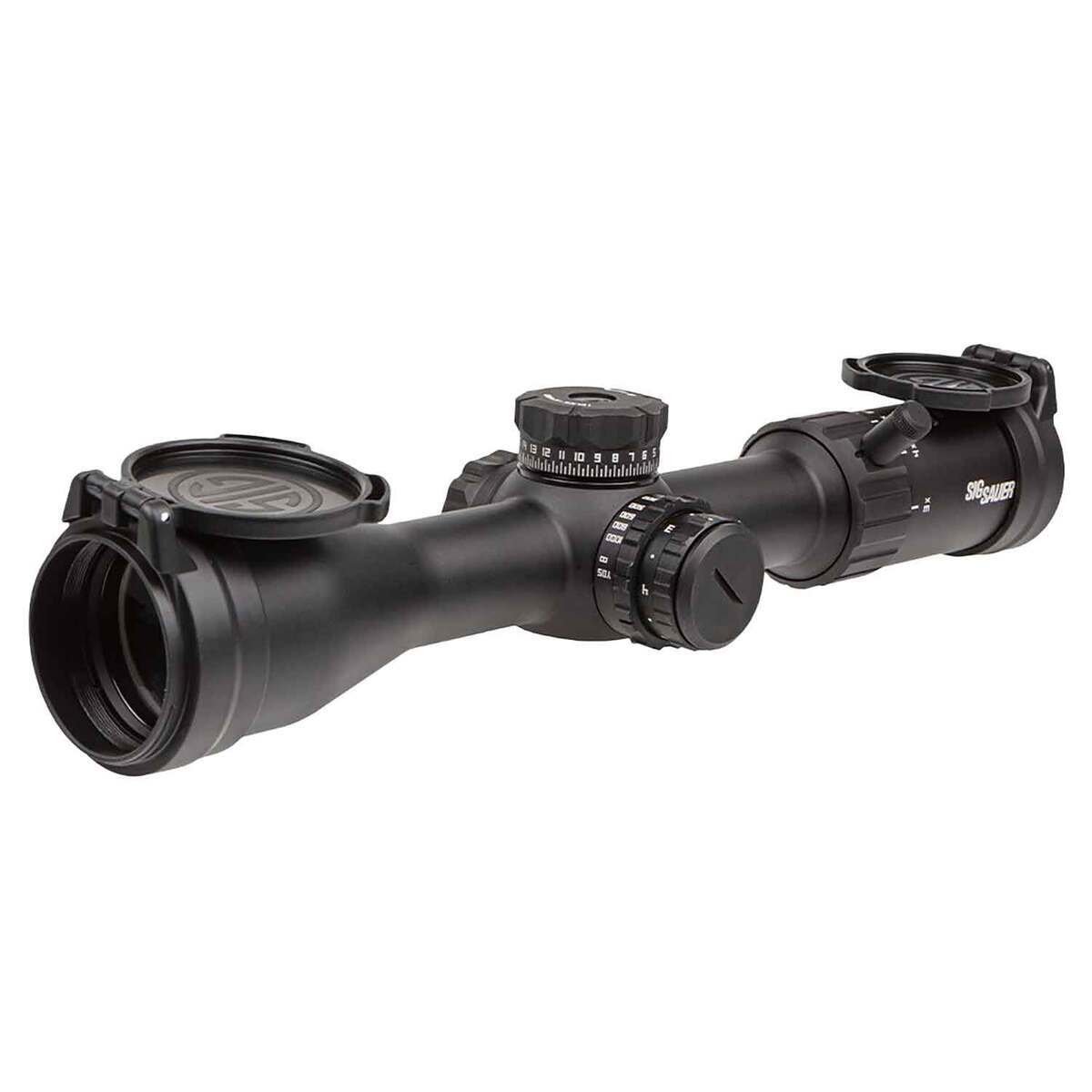 Sig Sauer Whiskey4 3-12x 44mm Rifle Scope - BDC-1 Hellfire - Black Sig Sauer Whiskey4 3-12x 44mm Rifle Scope - BDC-1 Hellfire - Black