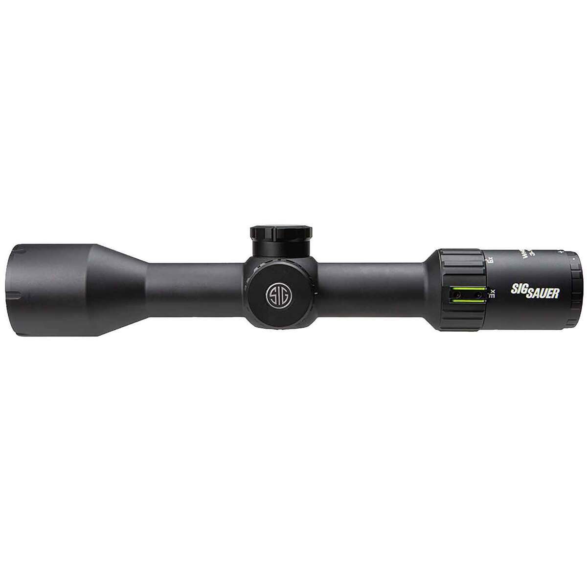 Sig Sauer Whiskey6 3-18x 44mm Rifle Scope - Quadplex - Black Sig Sauer Whiskey6 3-18x 44mm Rifle Scope - Quadplex - Black