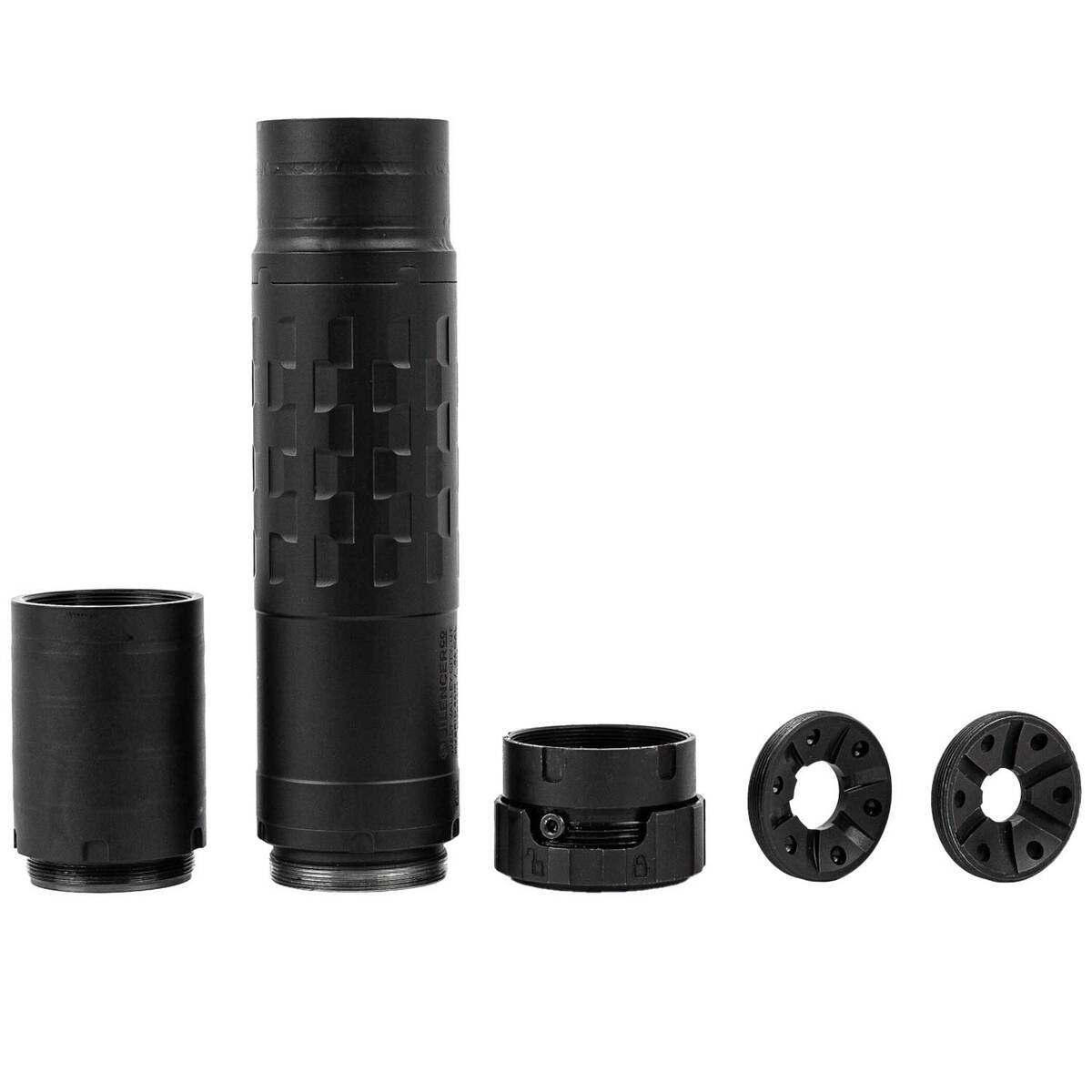 SilencerCo Hybrid 46M 5 8 X 24 Suppressor Black Sportsman s Warehouse silencerco-hybrid-46m-5-8-x-24-suppressor-black-sportsman-s-warehouse