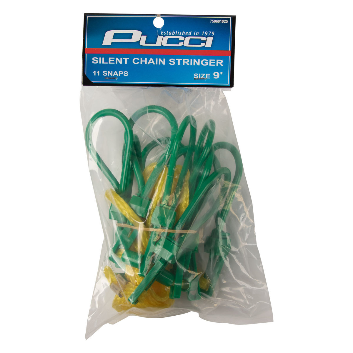 P-Line Silent Fishing Stringer - 9ft, 11 Snap - 11 Snap P-Line Silent Fishing Stringer - 9ft, 11 Snap - 11 Snap